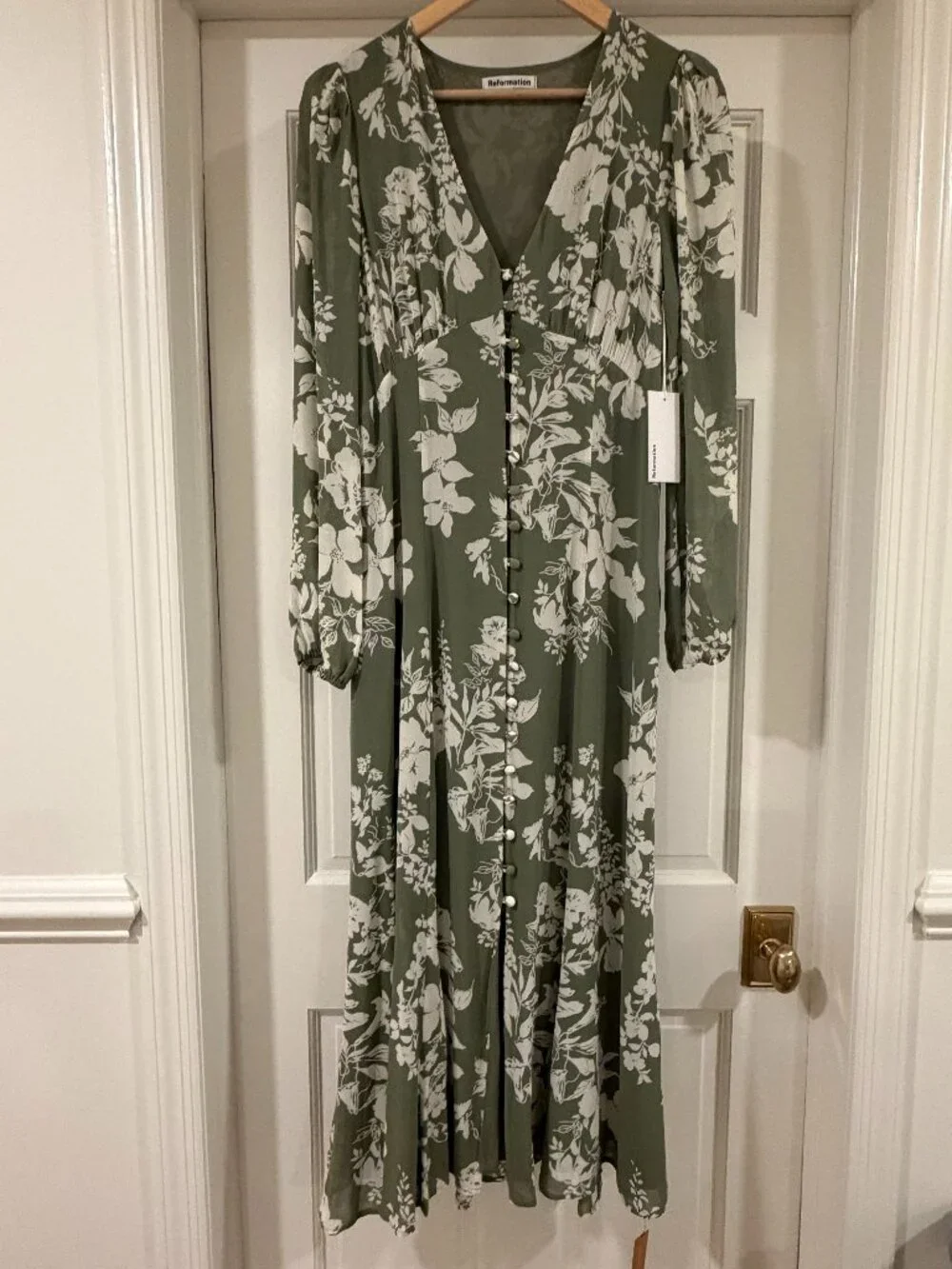 Reformation Brogan Dress - Brand New - Picture 1 of 5